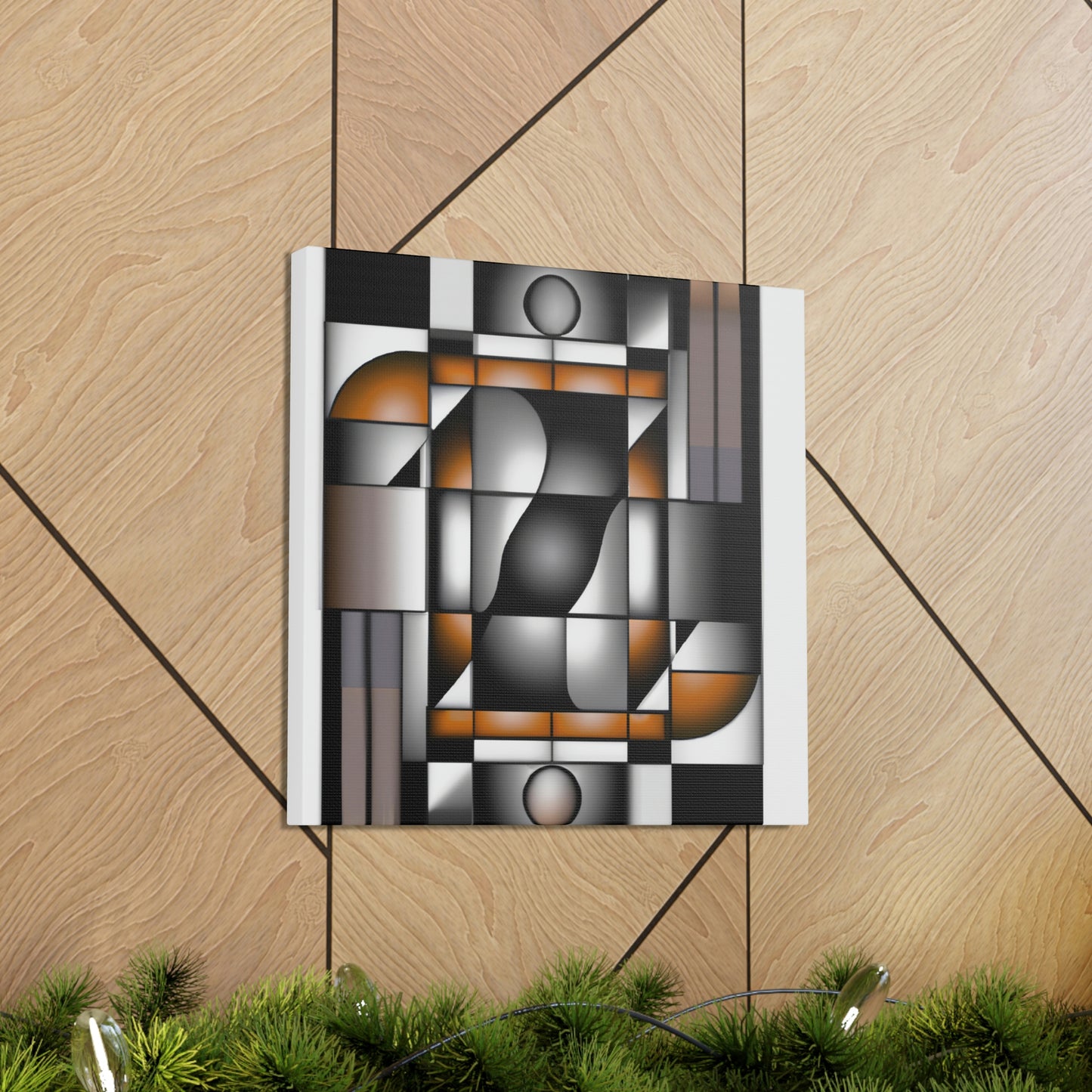 "Dazzling Deco Dreamscape" - Canvas