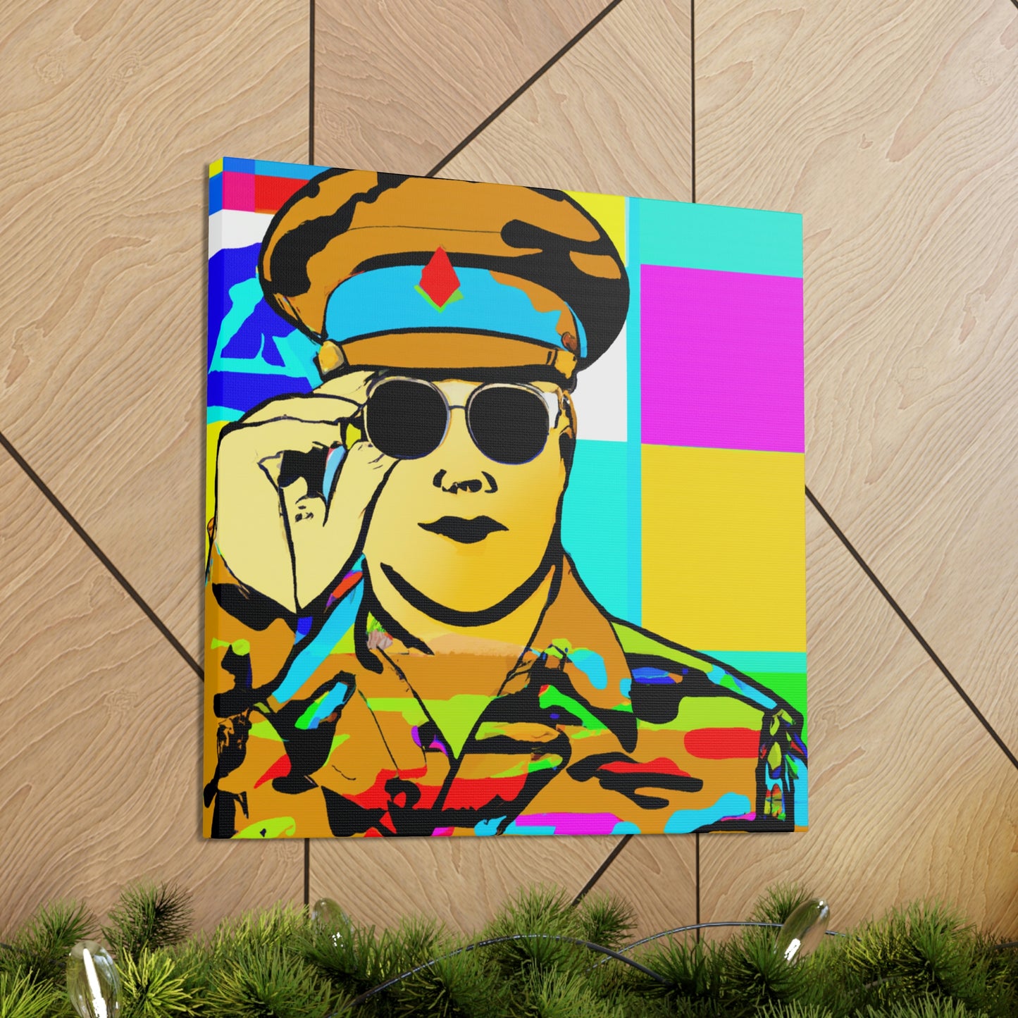 Supply Sergeant Pop Art - Canvas