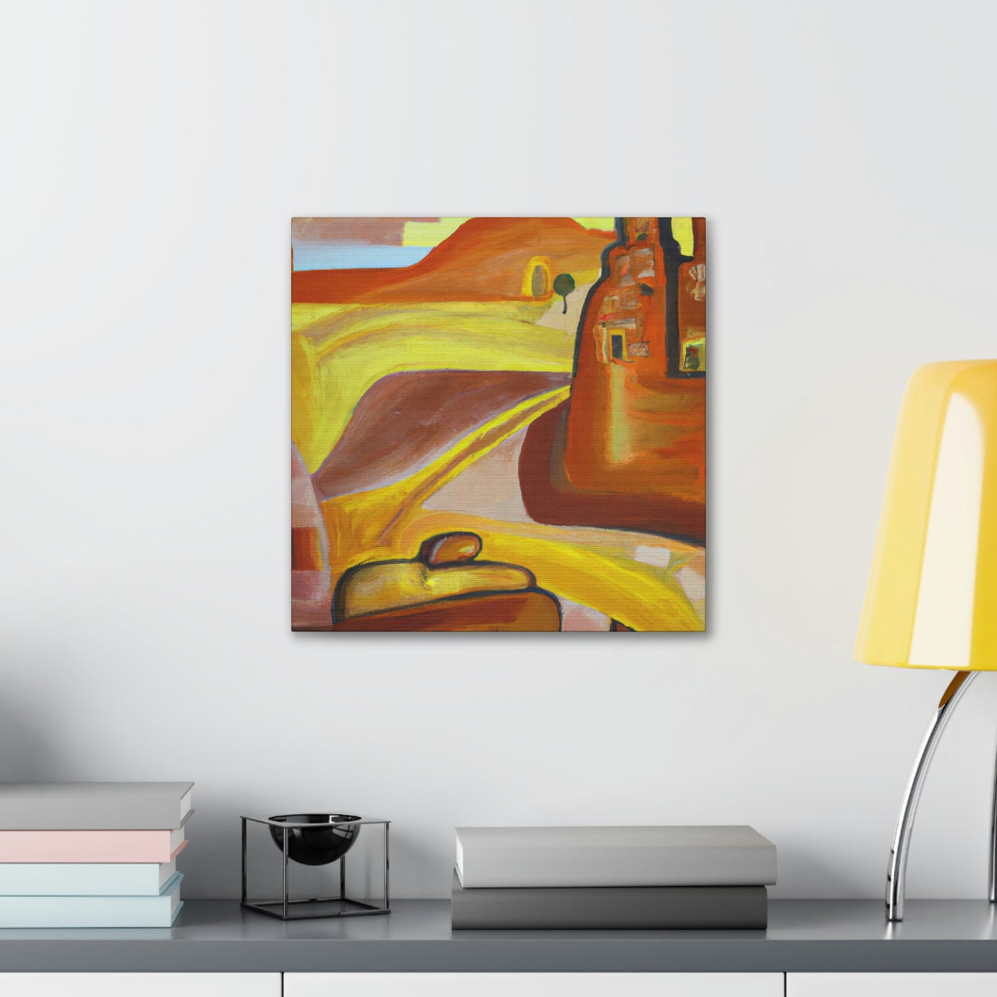 Desert in Expressionism - Canvas