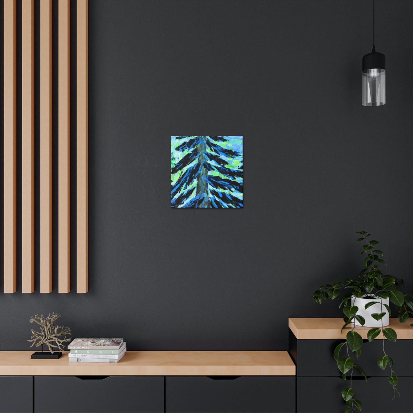 Spruce Tree Splendor - Canvas