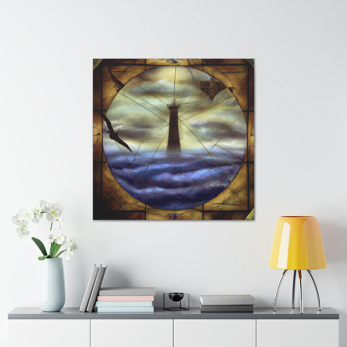 "Charting Surreal Seas" - Canvas