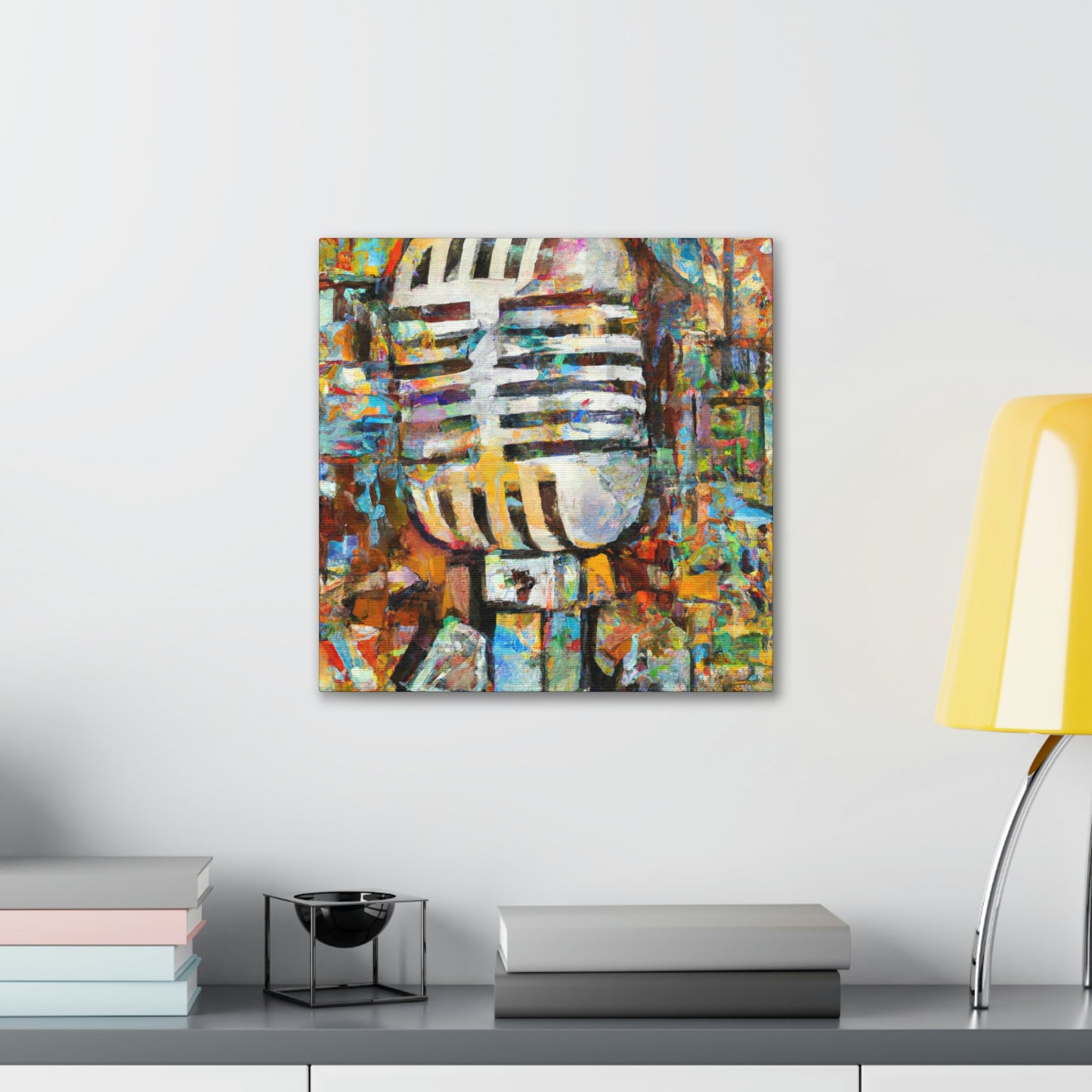 "Sing A Song Microphone" - Canvas