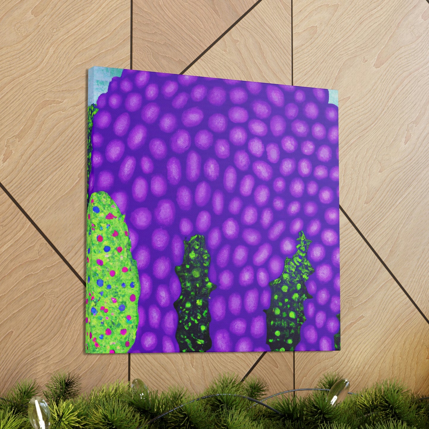 "Wisteria in Abstraction" - Canvas