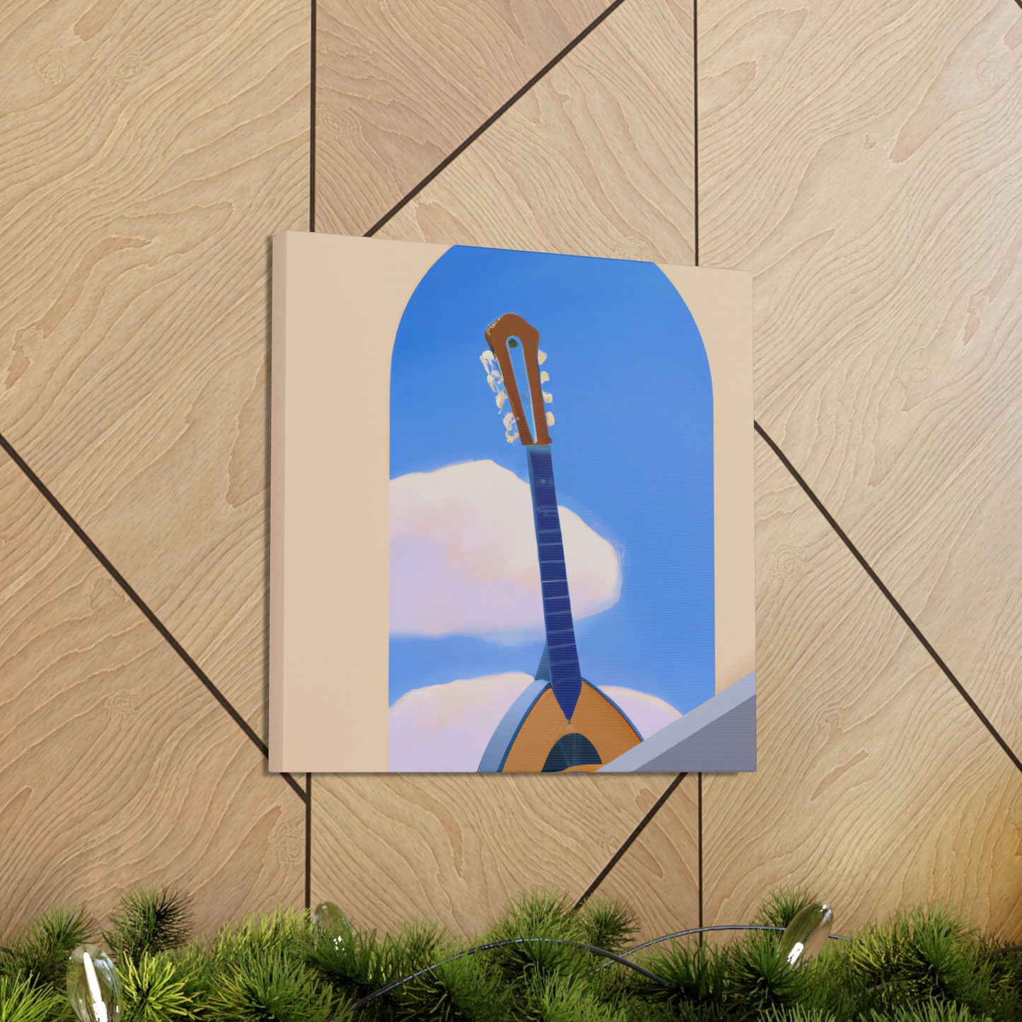 Mandolin of Minimalism - Canvas