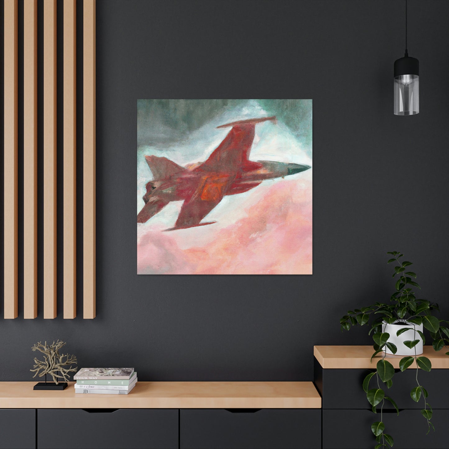 "Supersonic Fighter Ballet" - Canvas