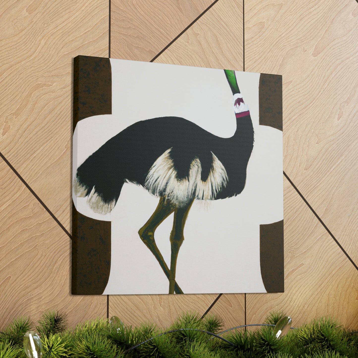 "Emu's Epic Ascent" - Canvas