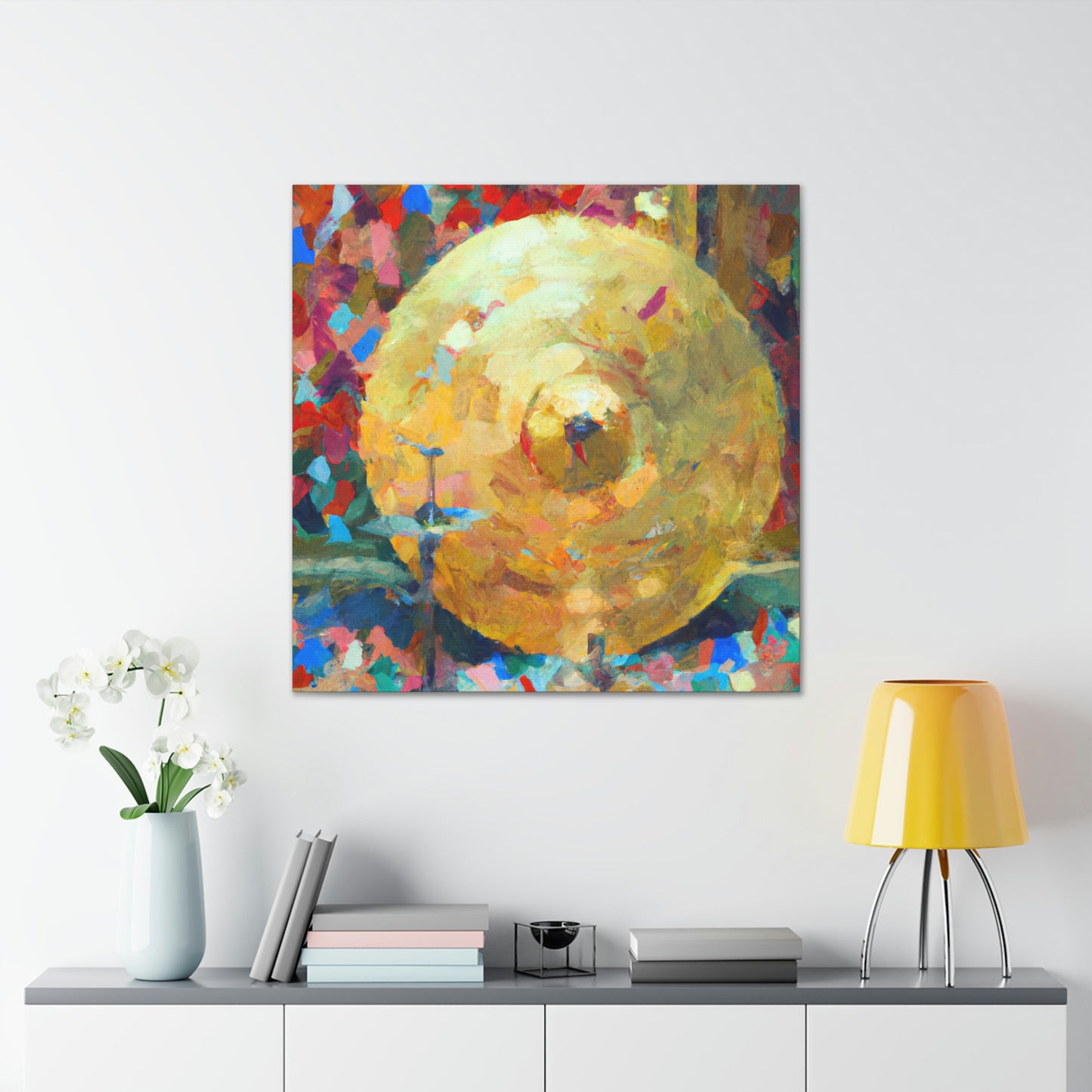 "Cymbal Cadence - Canvas" - Canvas