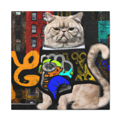 Kitty in Splendour - Canvas