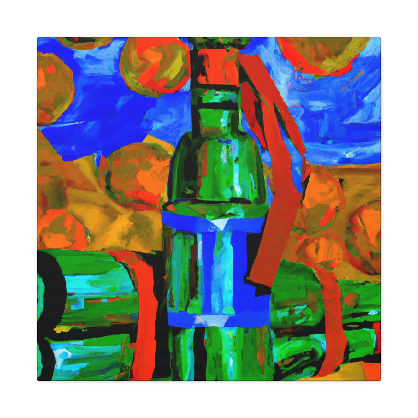 Ammo in Fauvism - Canvas