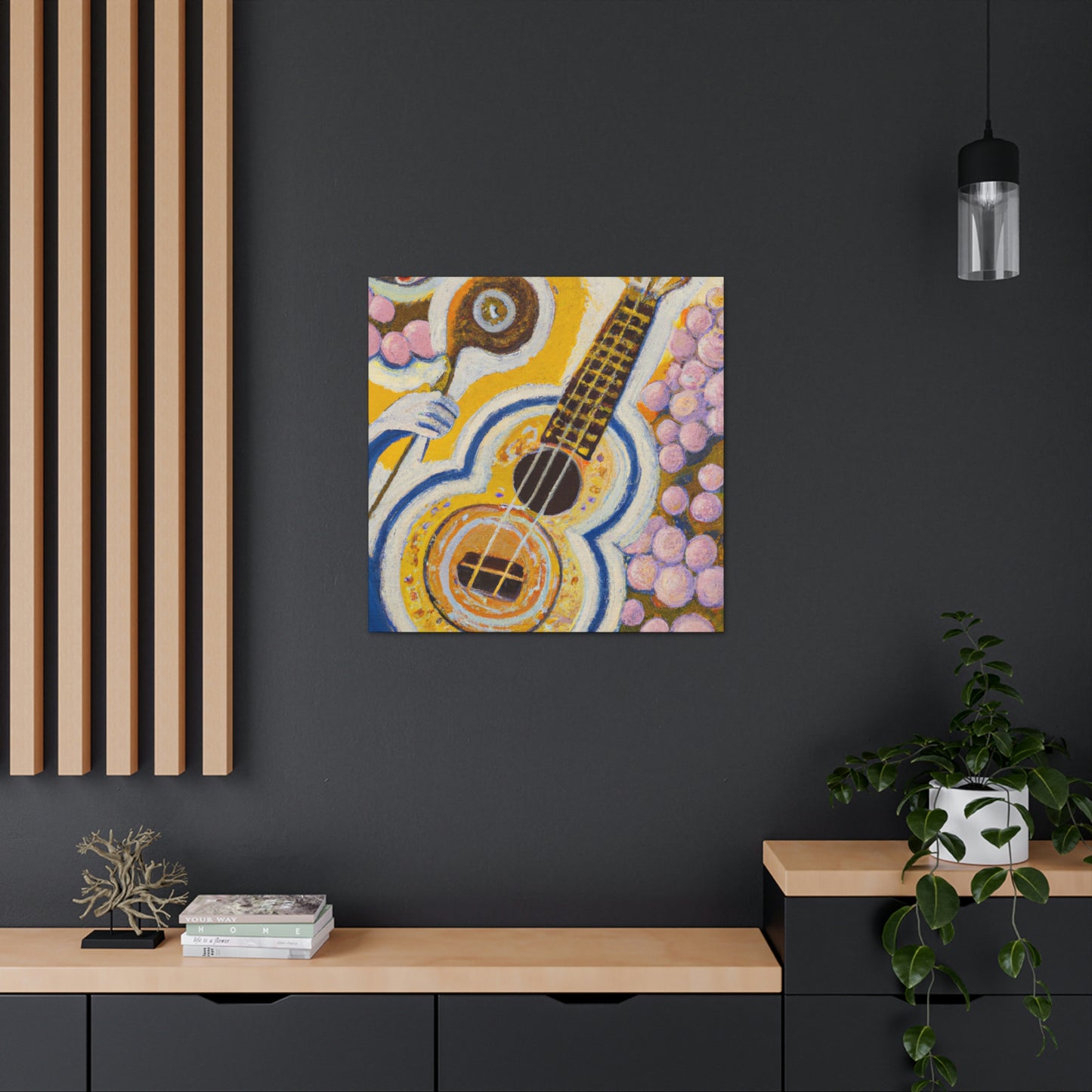 Ukelele Abstract Dreaming - Canvas