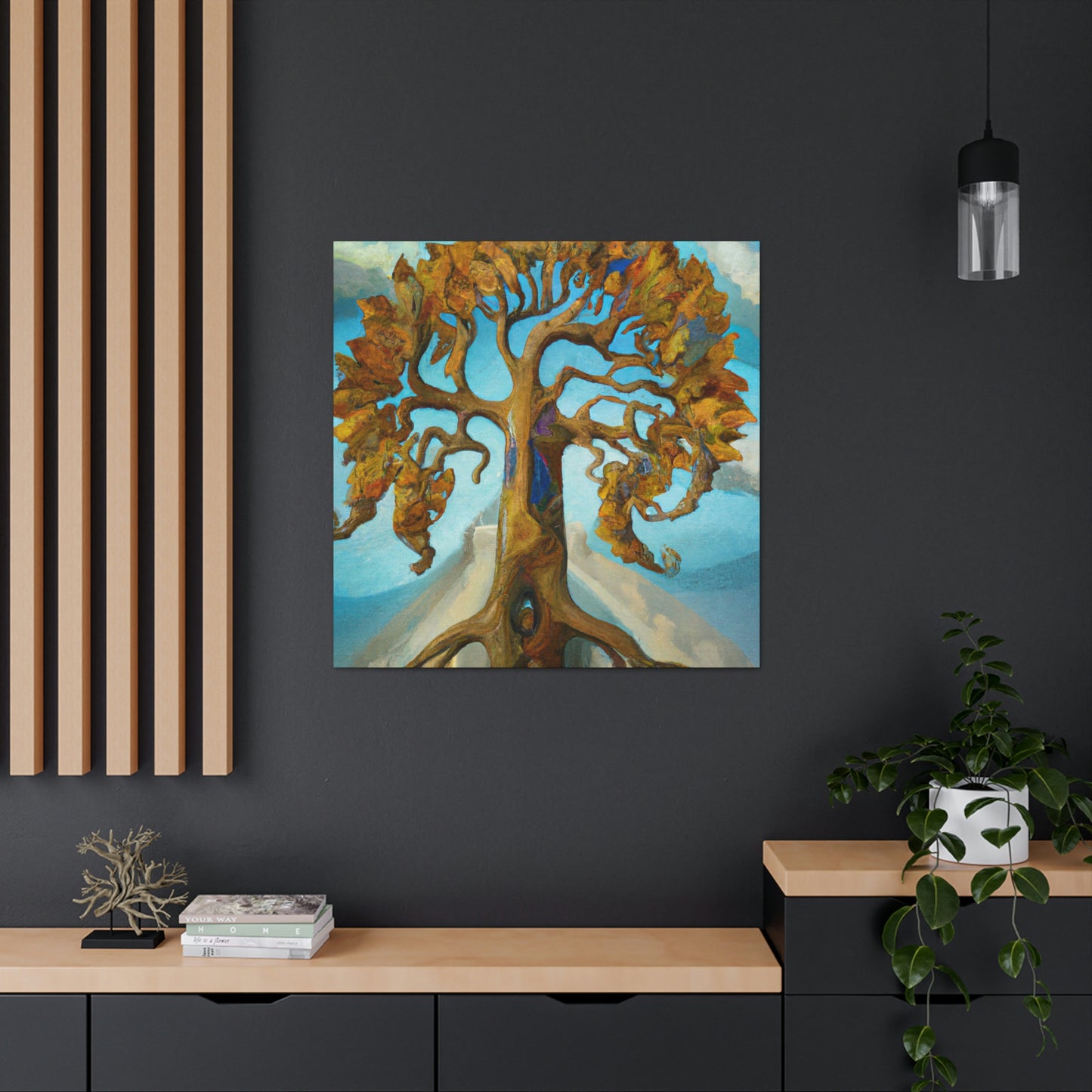 Elm Bough Dreamscape - Canvas