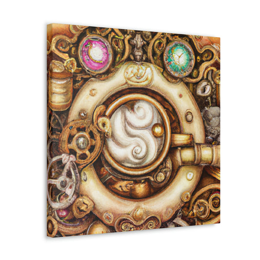 Cappuchino Steampunk Dream - Canvas