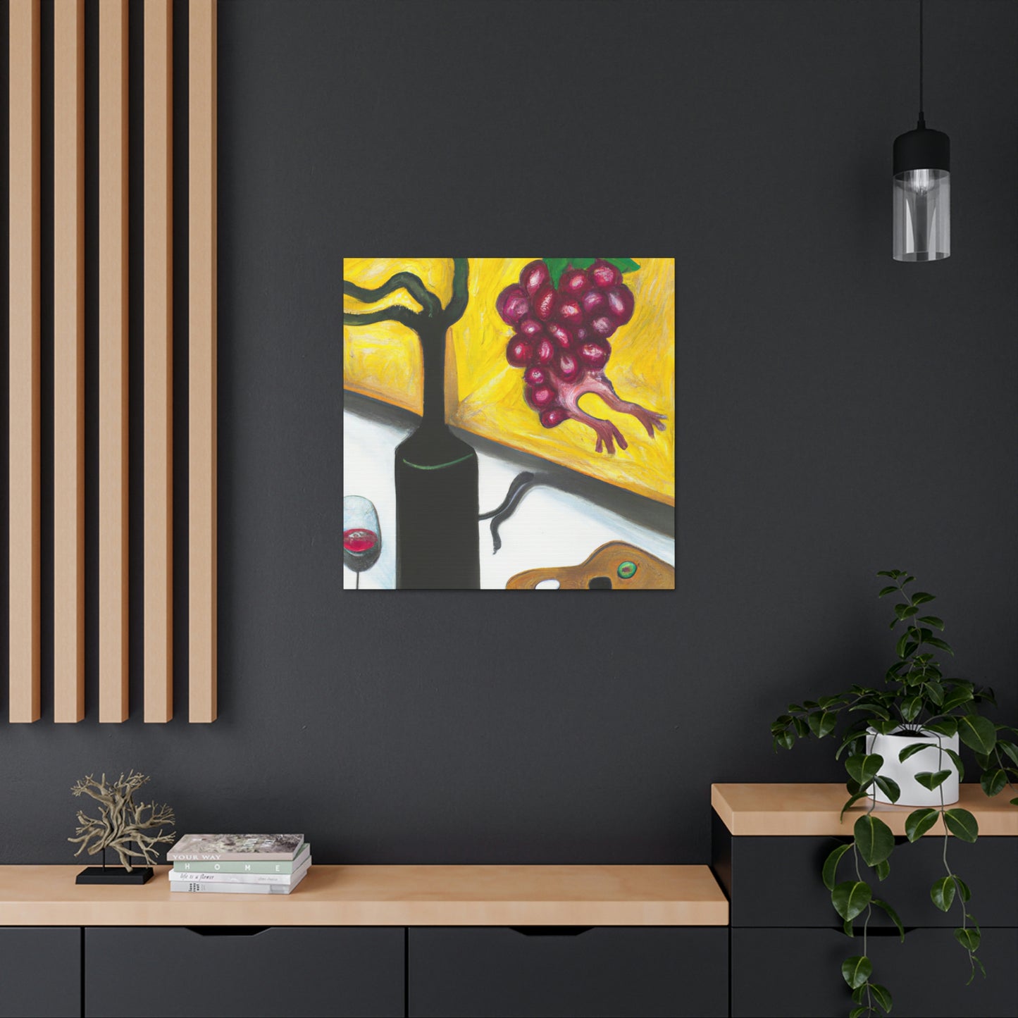 Wine in Dreamsland - Canvas