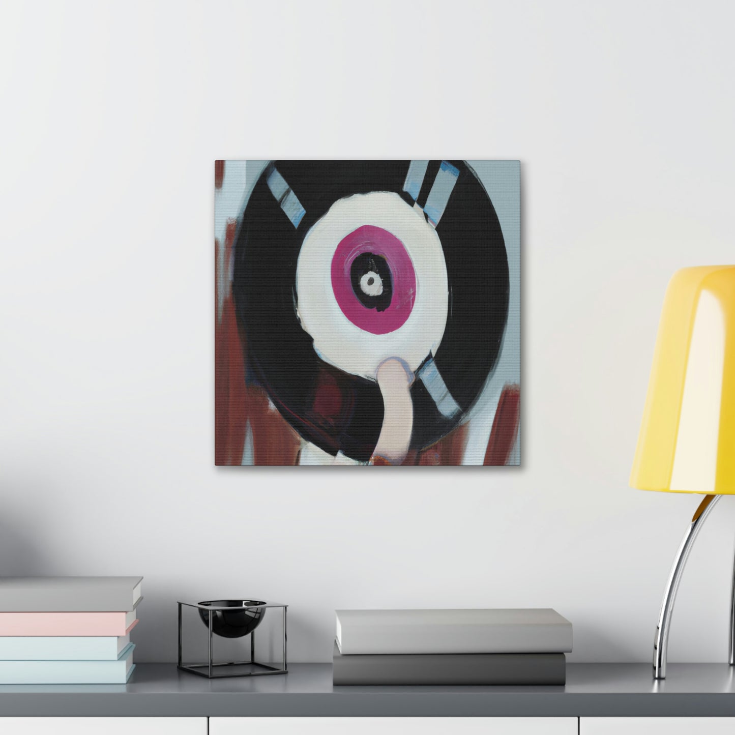 Vinyl Record Symphony. - Canvas