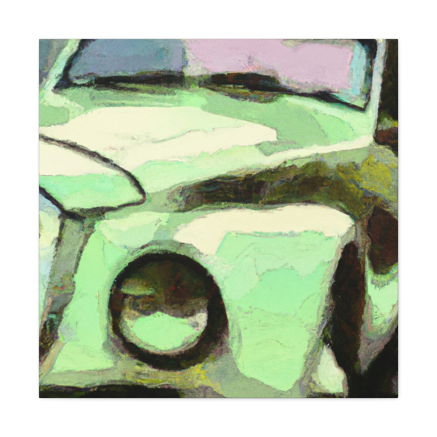 "Classic Automobile Dreaming" - Canvas