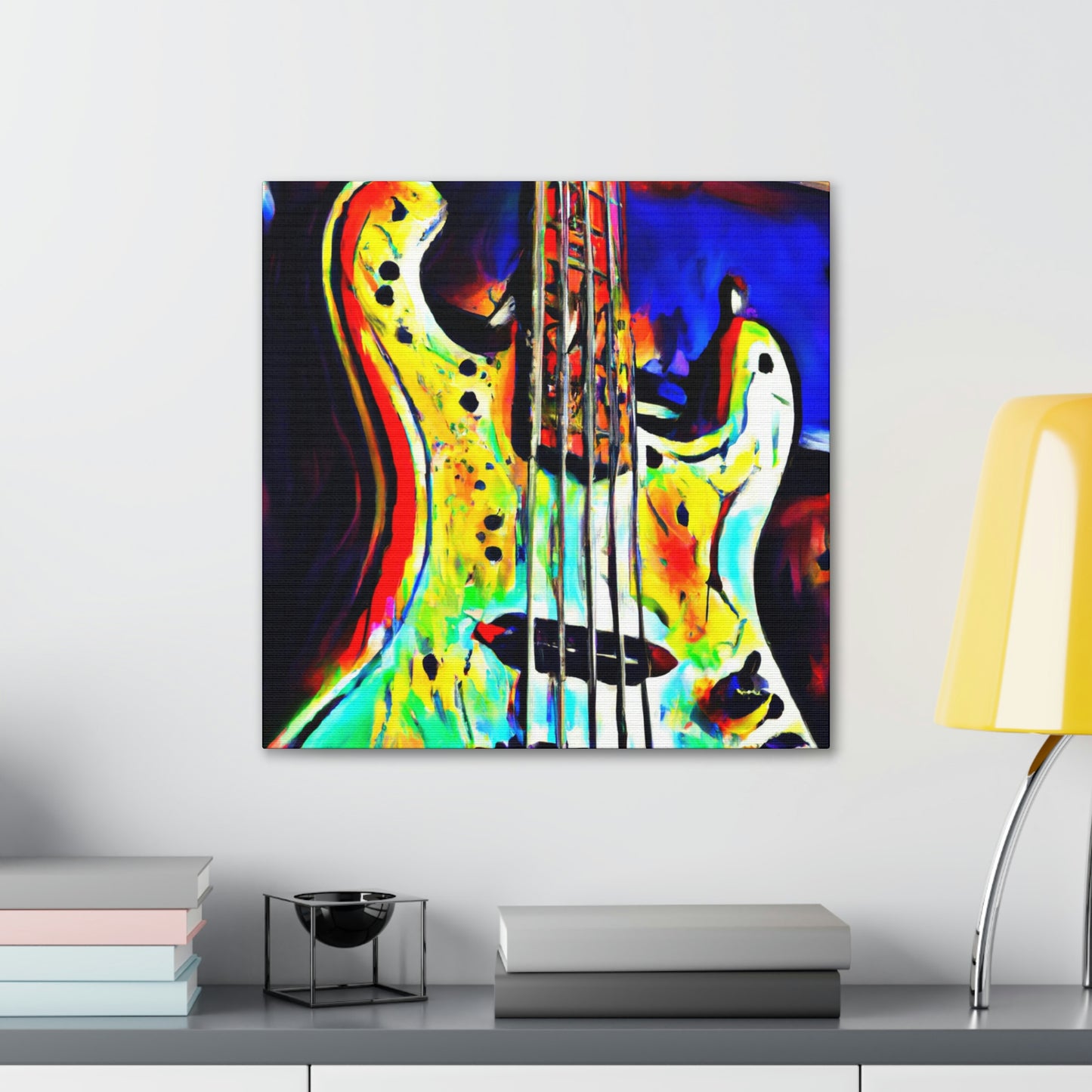 Groove of the Bass - Canvas