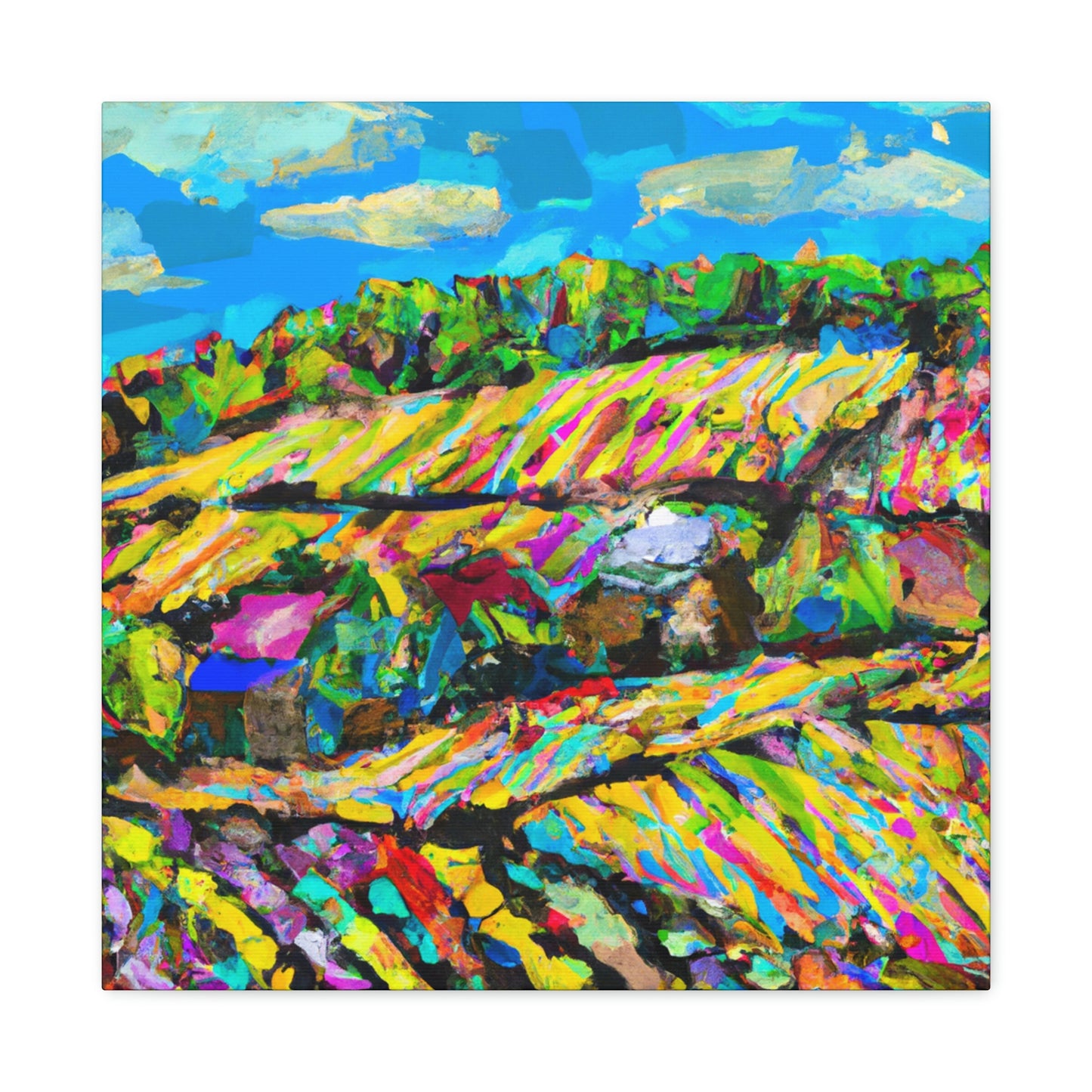 "Countryside Idyllic Dream" - Canvas