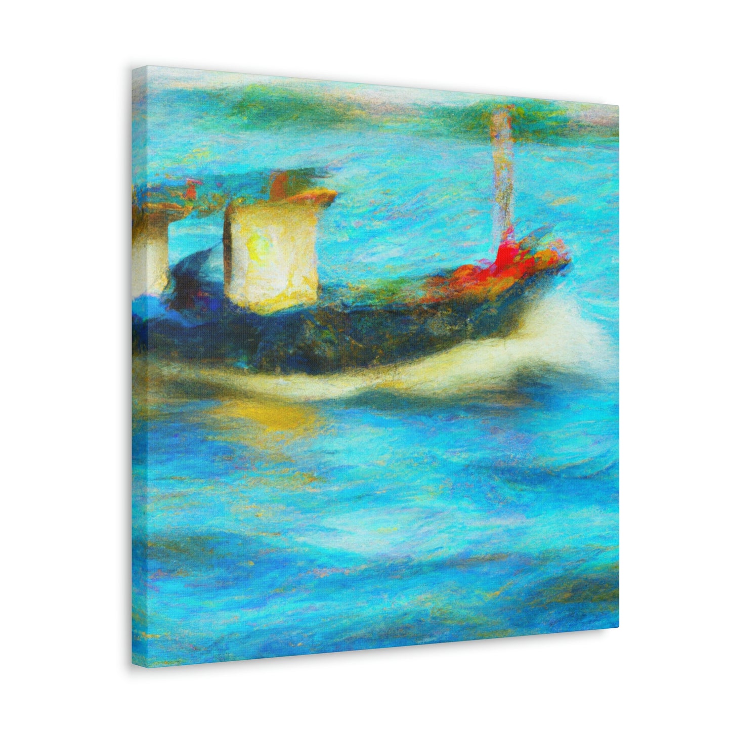 Boats on the Shore - Canvas