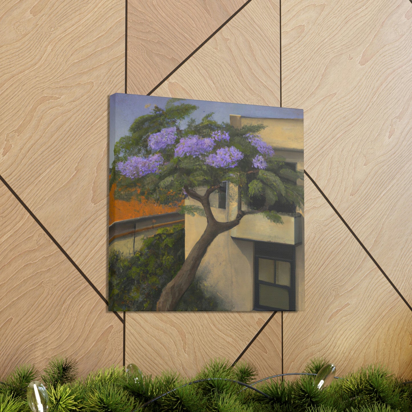 Jacaranda in Expressionism - Canvas