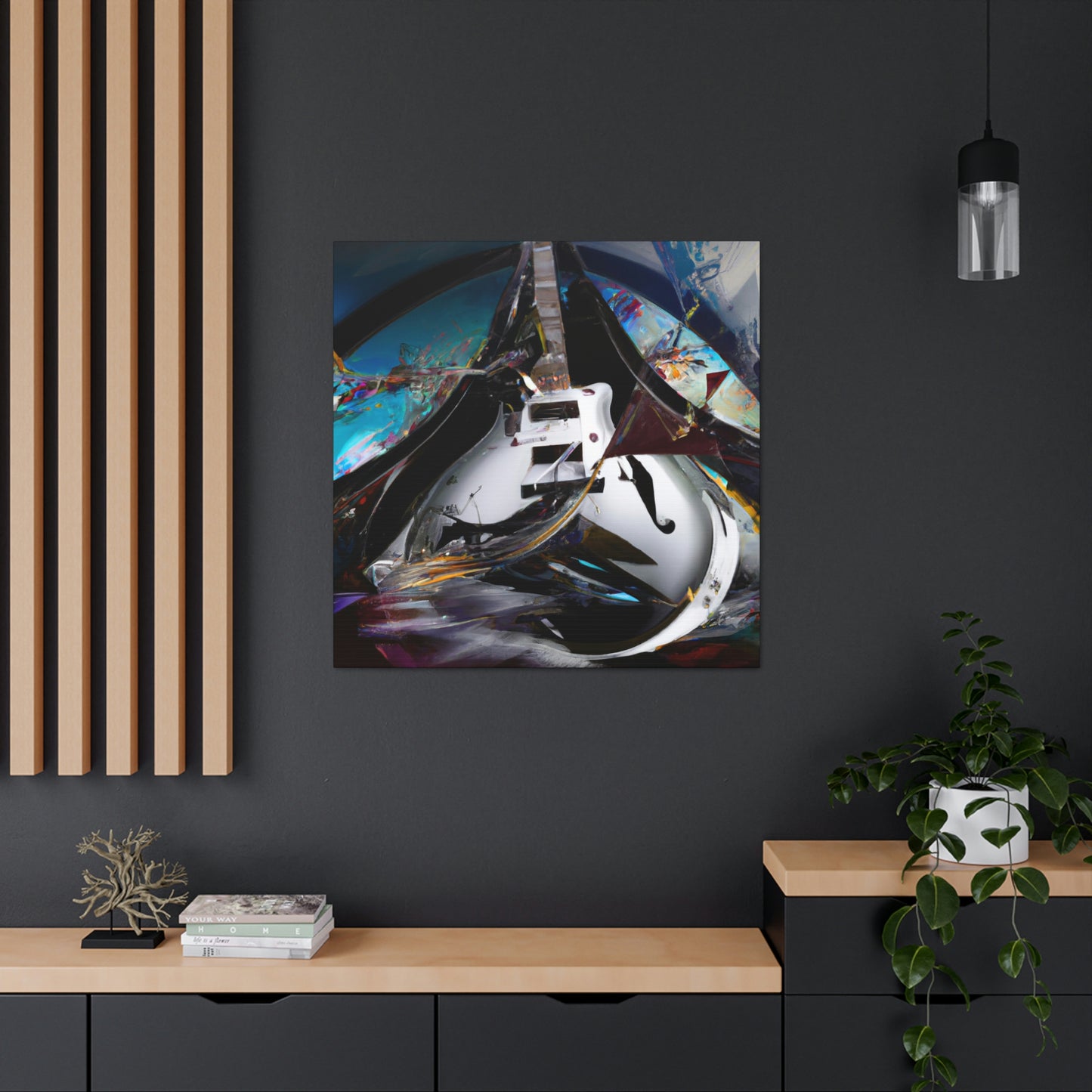 "Electric Guitar Fantasia" - Canvas