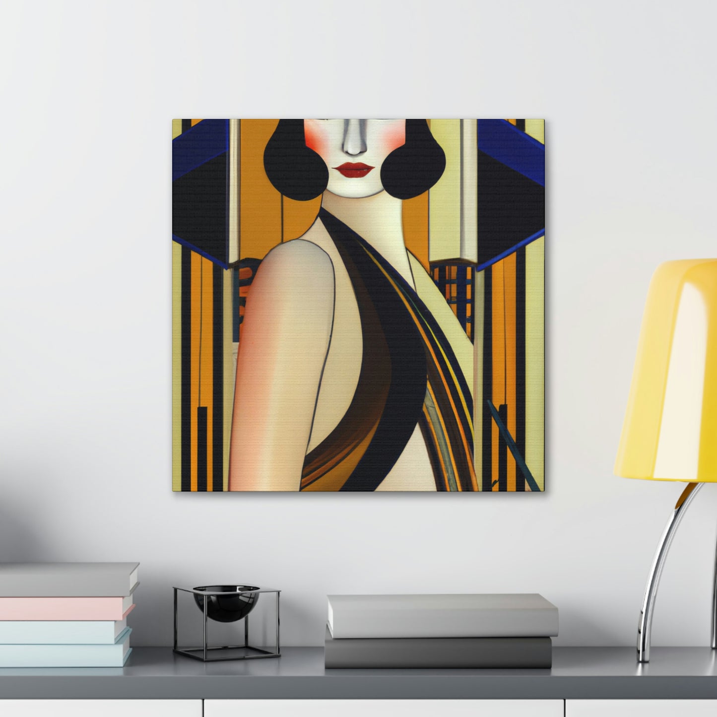 "Deco Reborn Grandeur" - Canvas