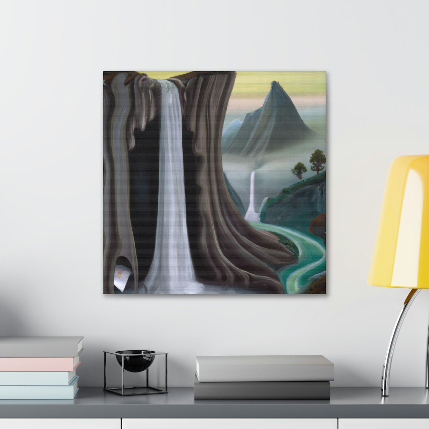 Escape the Waterfall Dream - Canvas