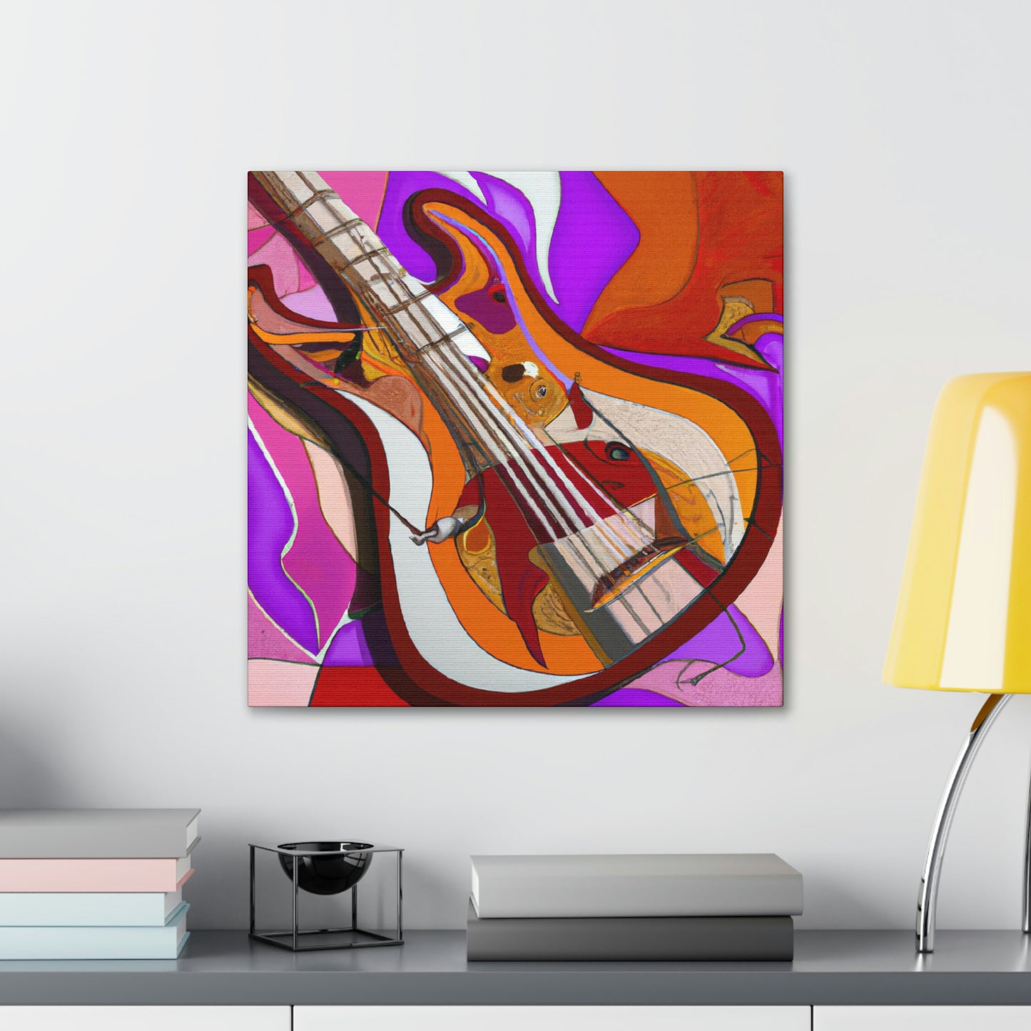 "Guitar Bass Groove". - Canvas