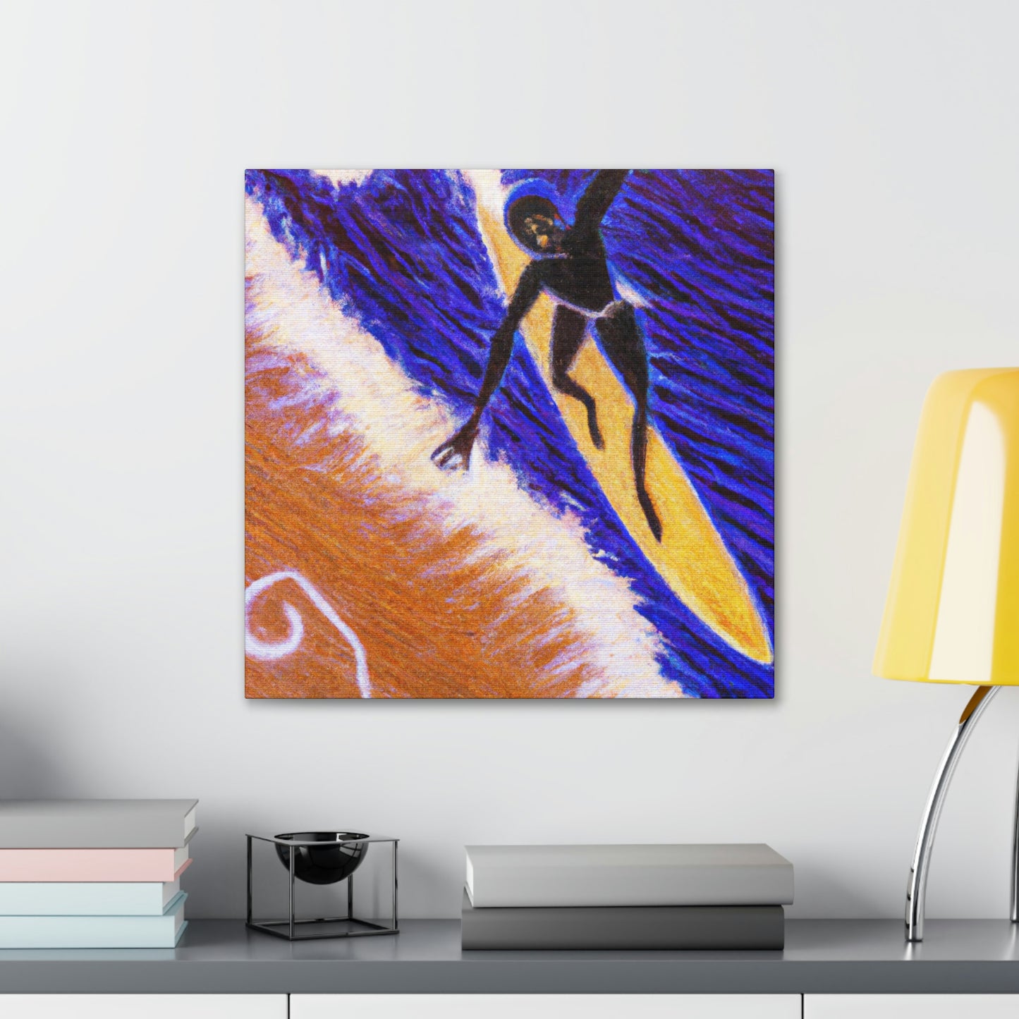 Surfing in Dreamsscape - Canvas