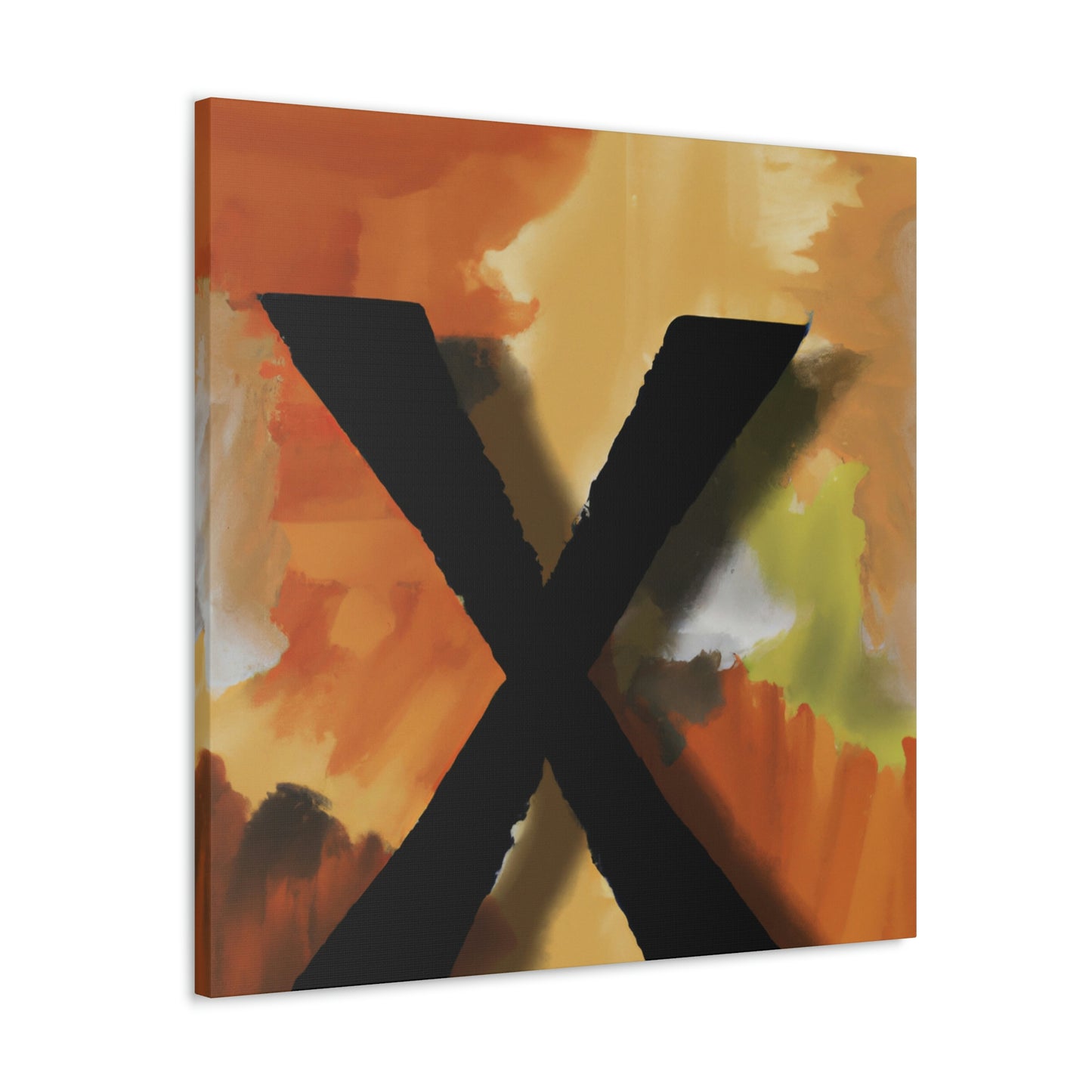 X in Reflection Series - Canvas