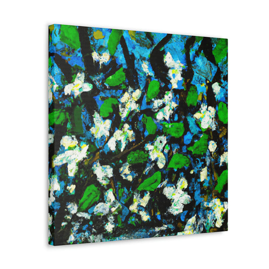 Jasmine's Colorful Frenzy - Canvas