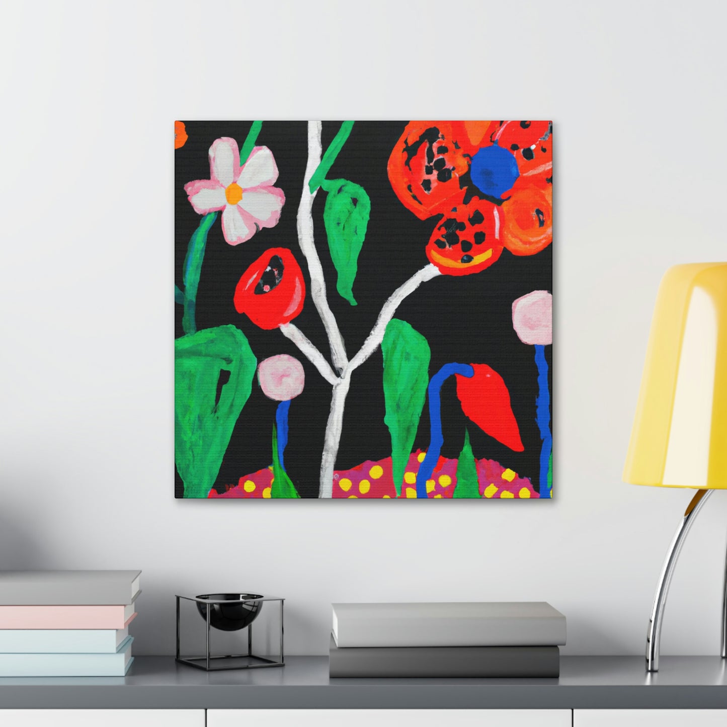 "Poppy in Expressionism" - Canvas