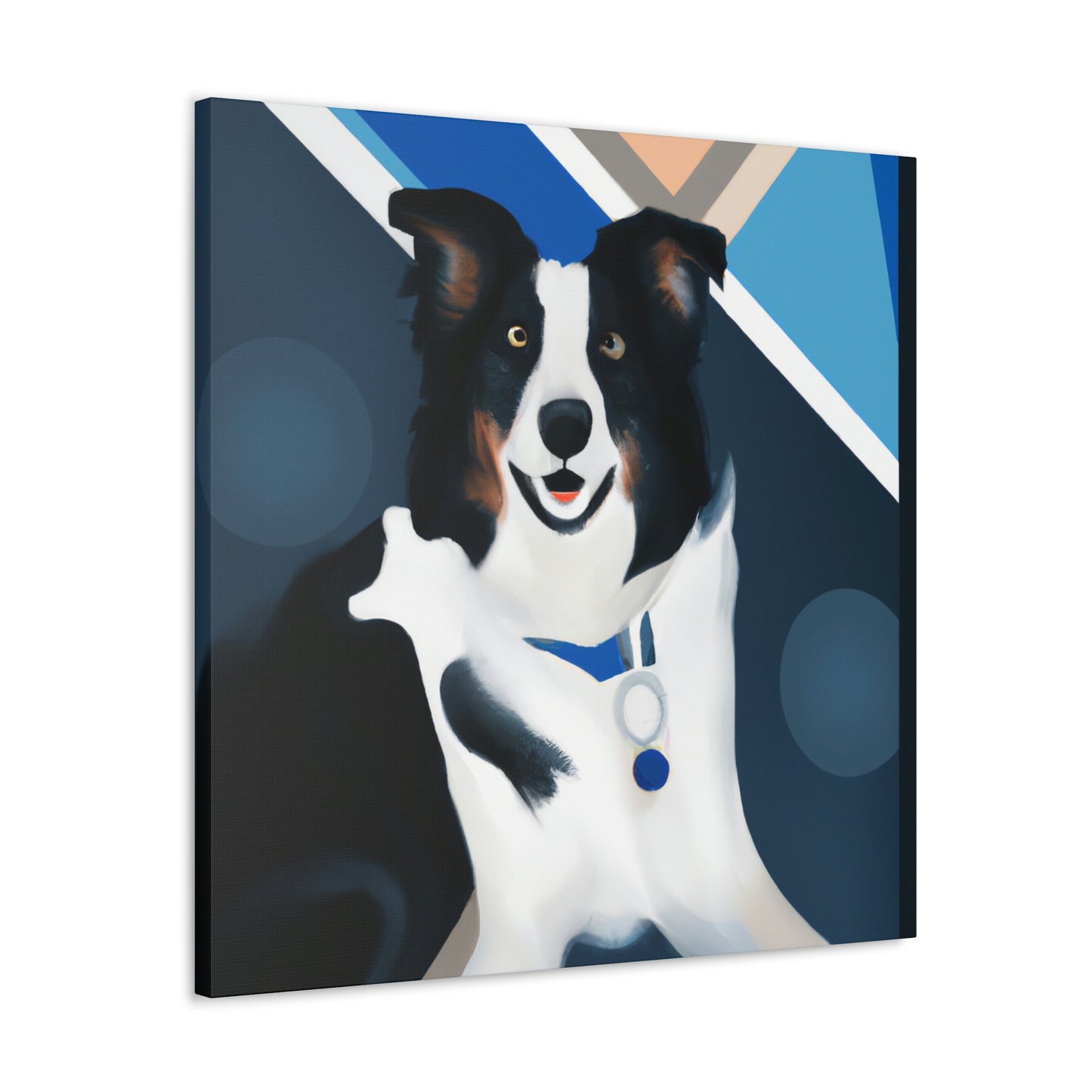 Border Collie Brilliance - Canvas