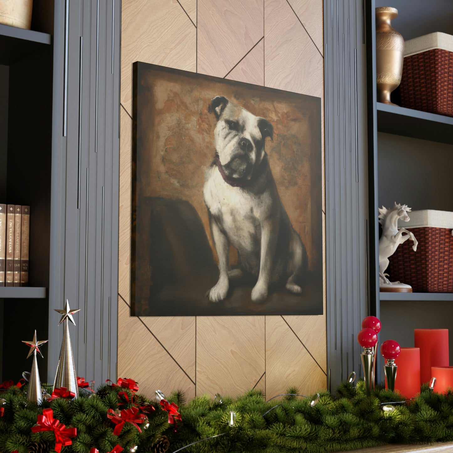 "Bulldog of Baroque" - Canvas