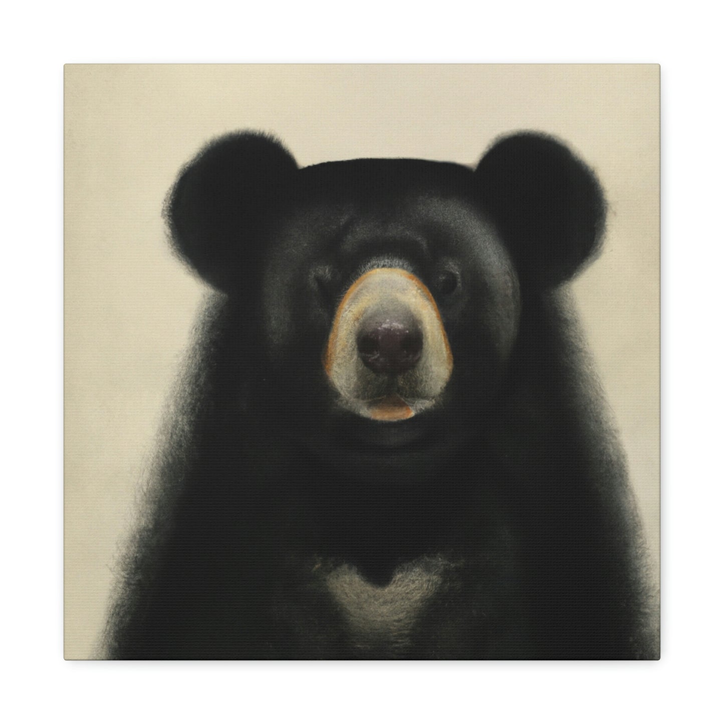 "Asiatic Black Bear Soul" - Canvas