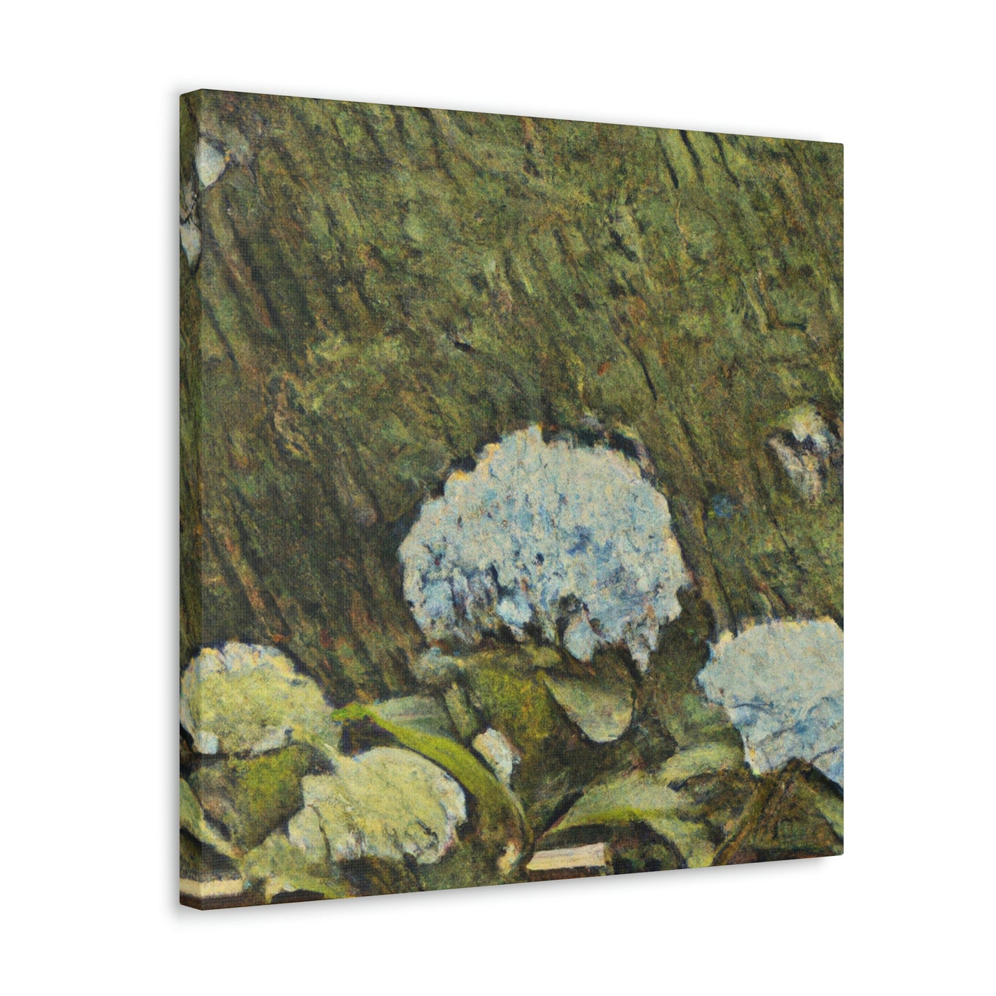 "Hydrangeas in Bloom" - Canvas