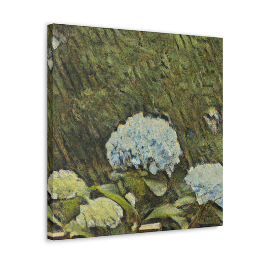 "Hydrangeas in Bloom" - Canvas