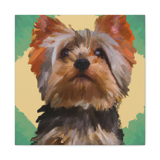 "Yorkshire Terrier Minimalism" - Canvas