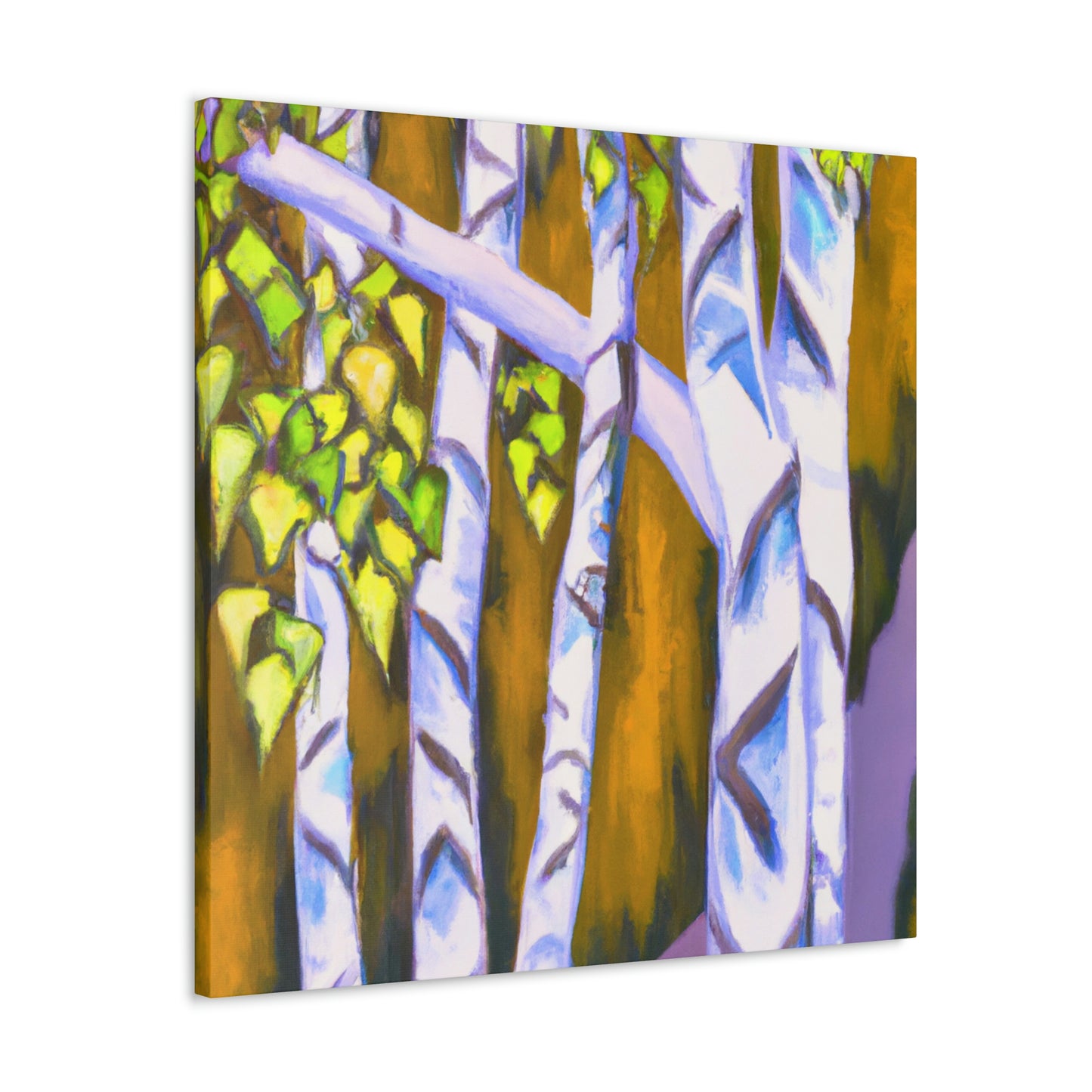 Birch Tree Splendor - Canvas