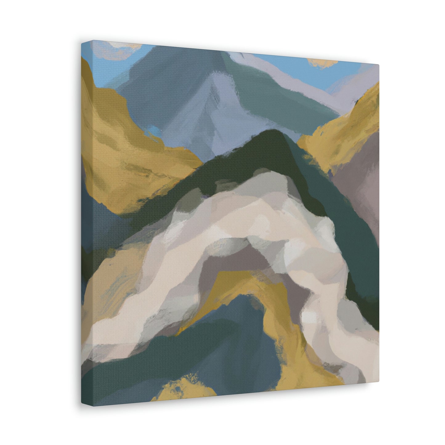 Mountain Majesty Abstract - Canvas