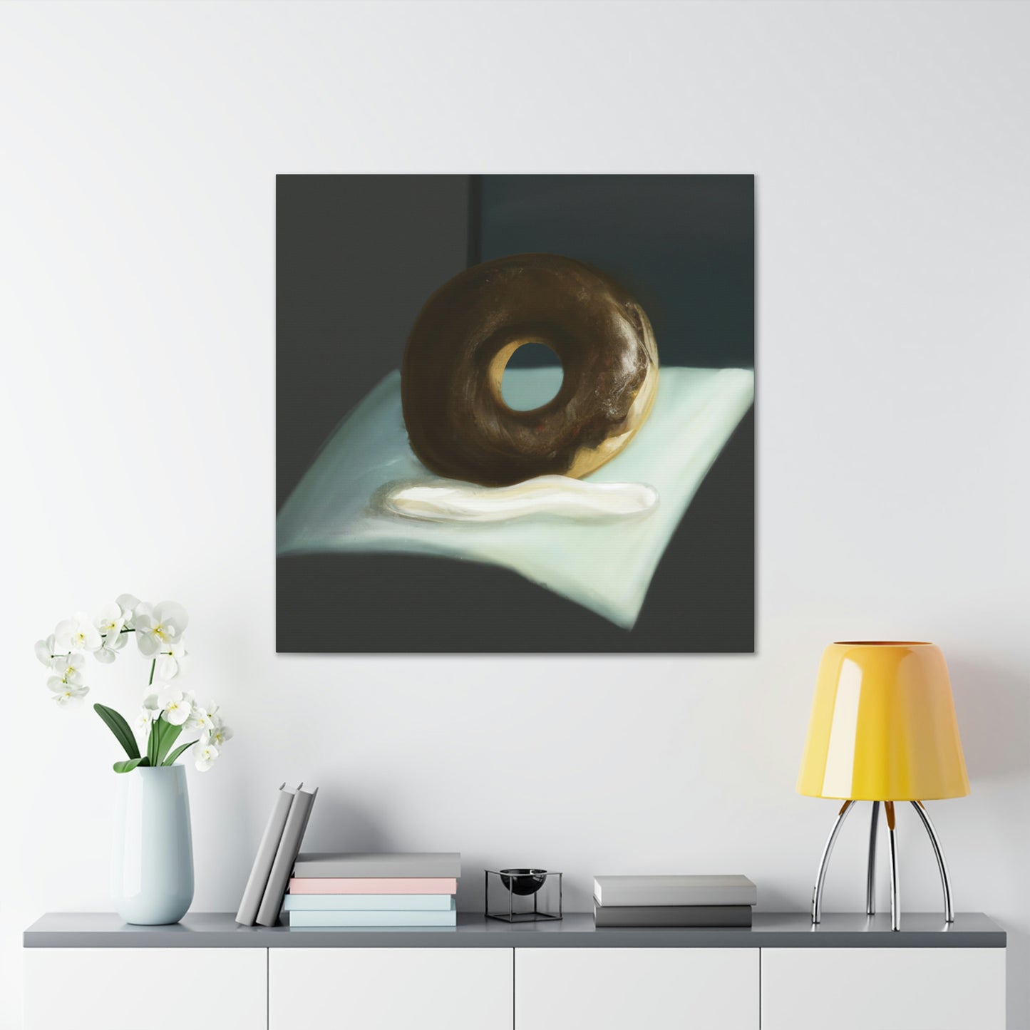 "The Donut Delight" - Canvas