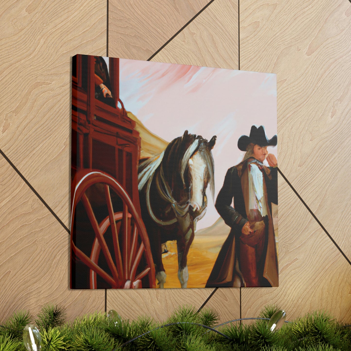 Stagecoach Neoclassicism - Canvas