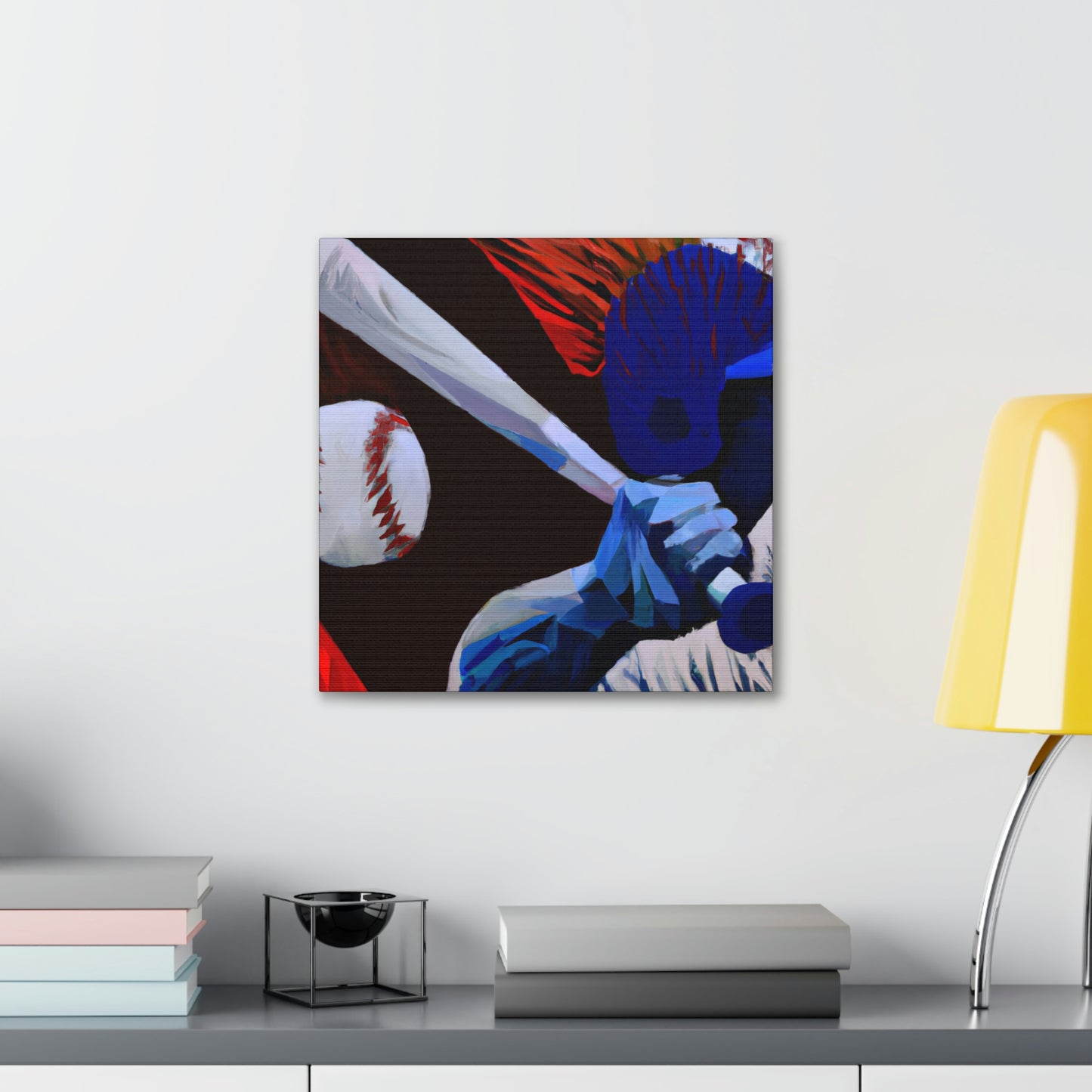 Baseball As Artwork - Canvas