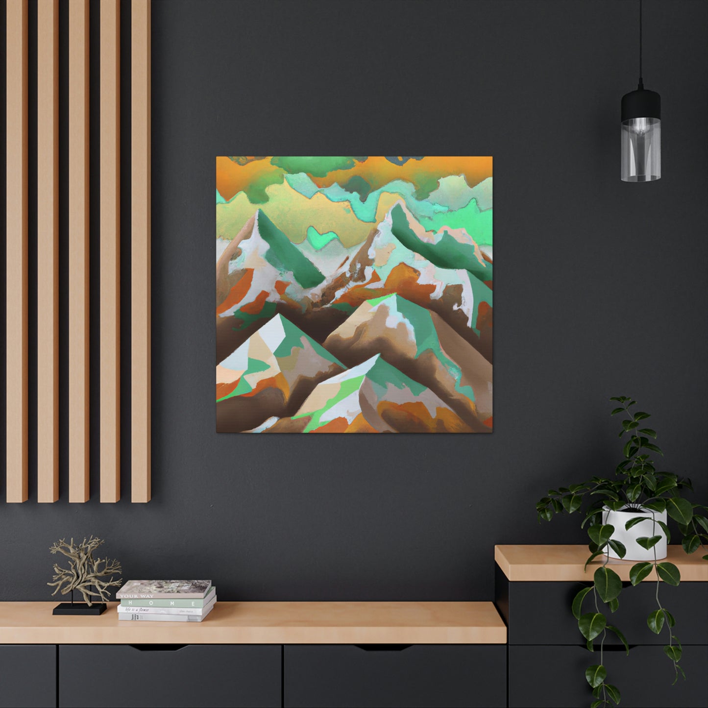 Mountain Majesty Painting - Canvas