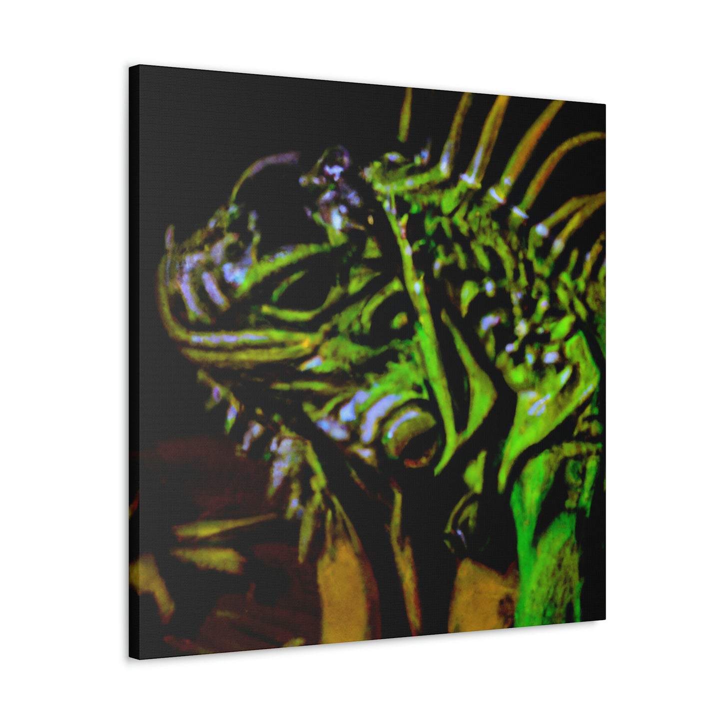 Iguana in Springtime - Canvas