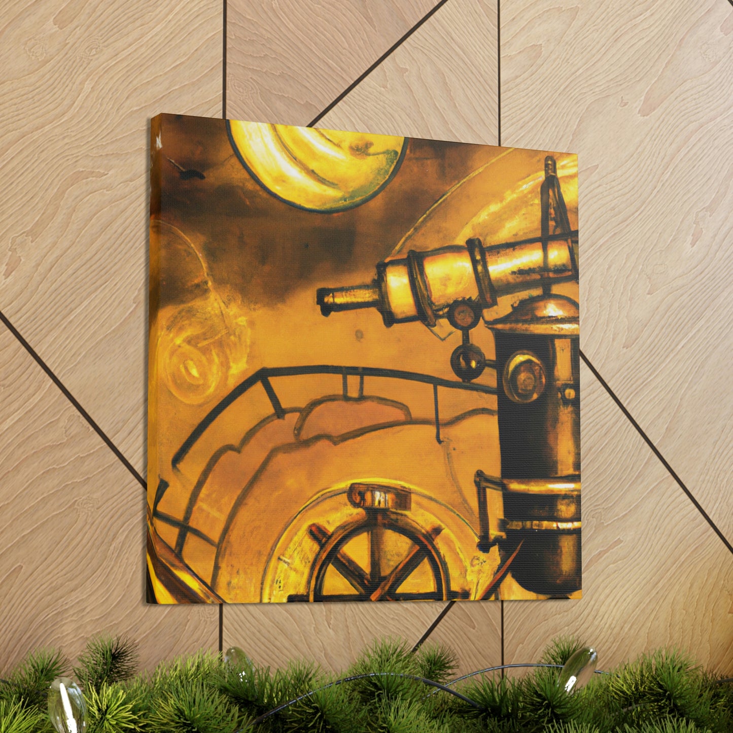 "The Clockwork Cosmos" - Canvas