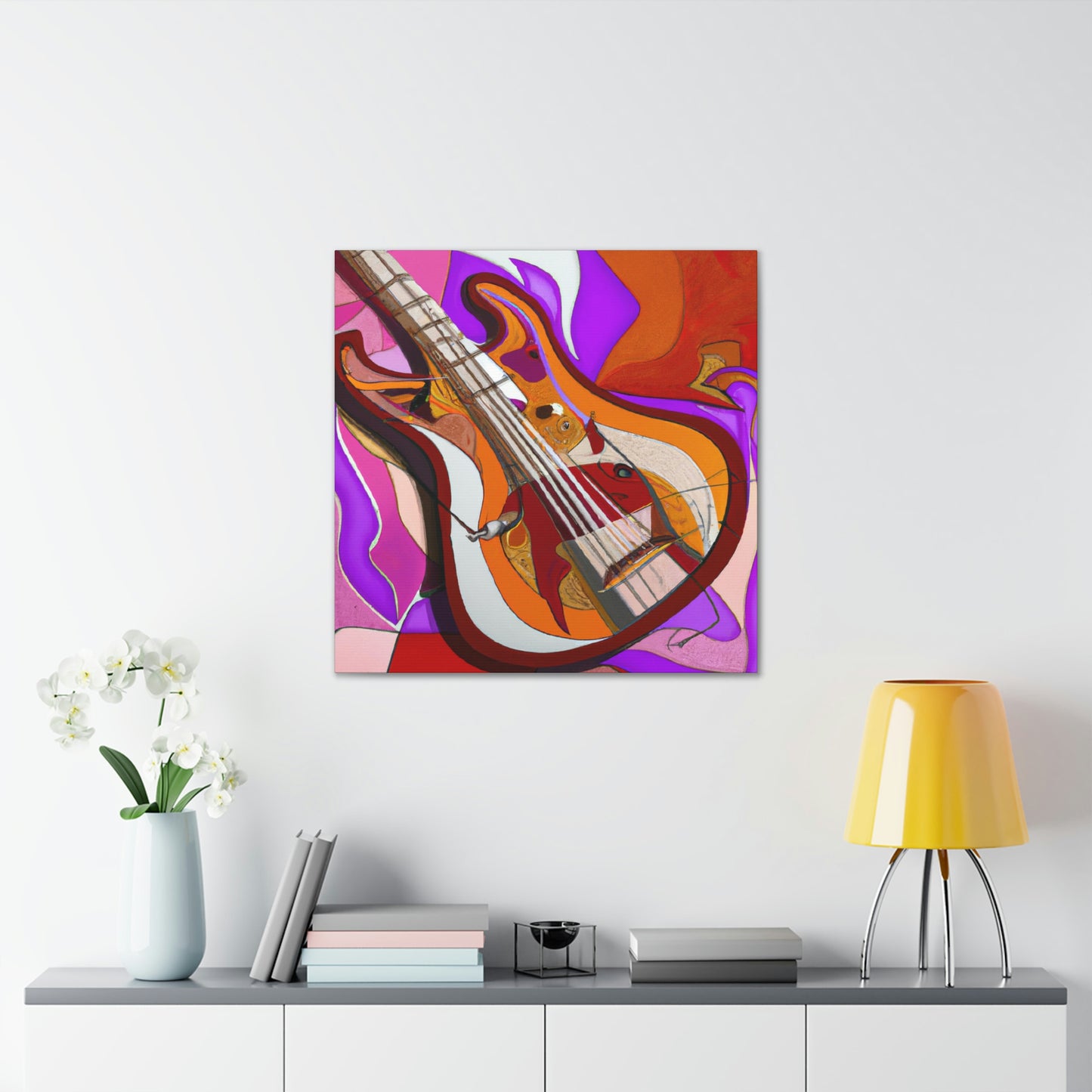 "Guitar Bass Groove". - Canvas