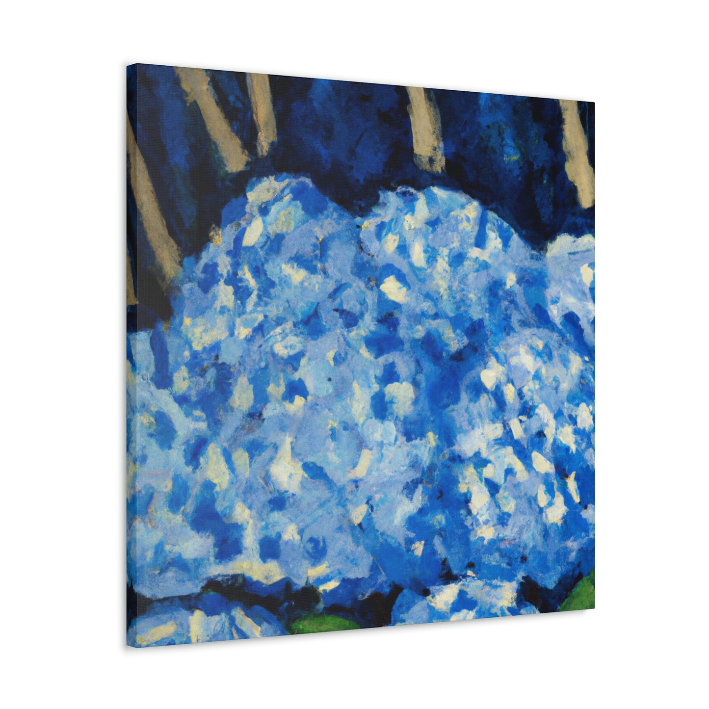 "Hydrangea Splendor Ablaze" - Canvas