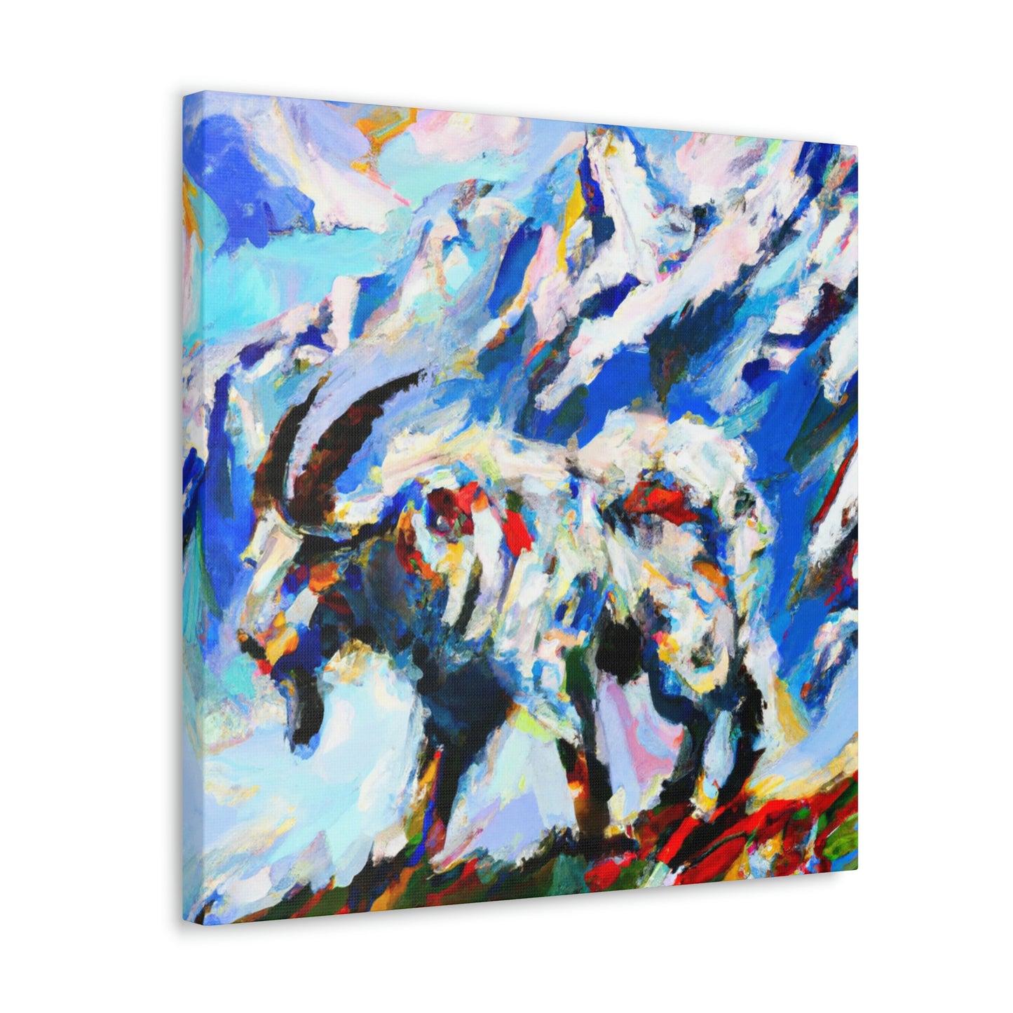 Mountain Goat Constellation - Canvas