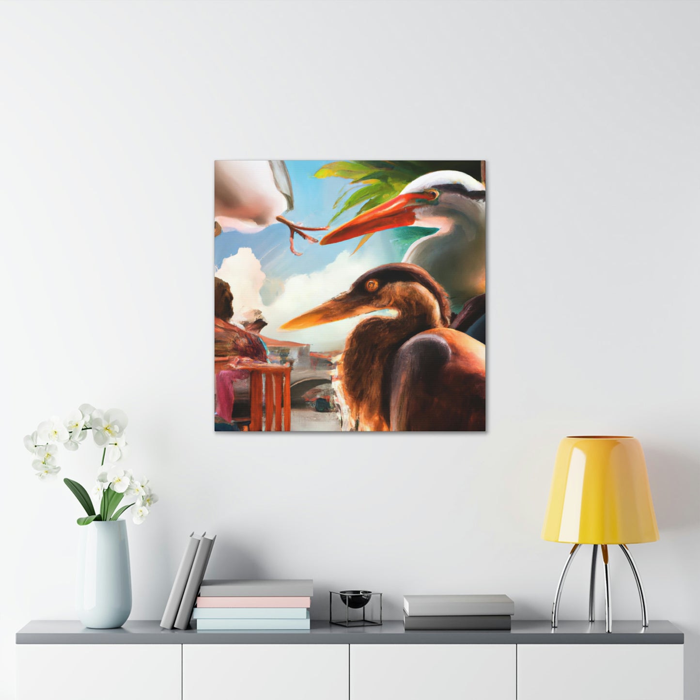 "Timeless Dreamland Scene" - Canvas