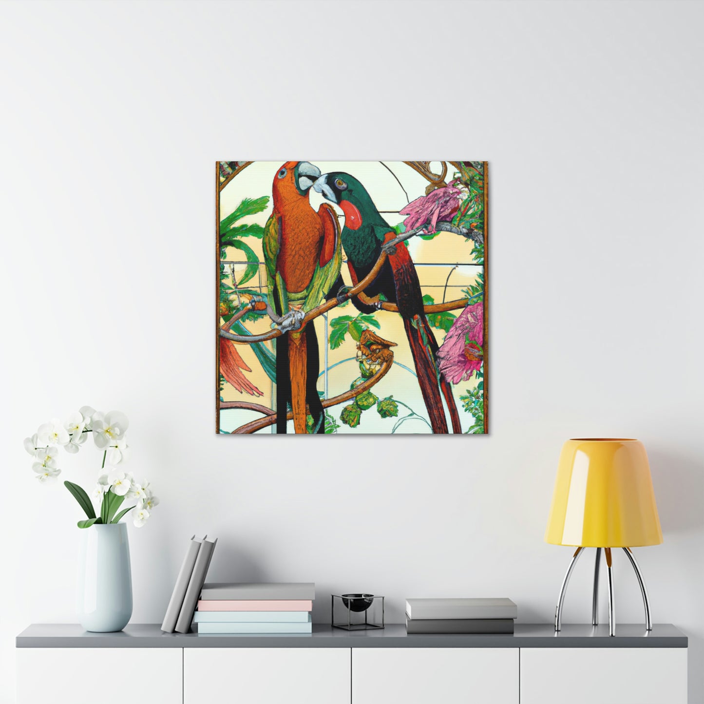 Parrot Perch - Canvas - Canvas